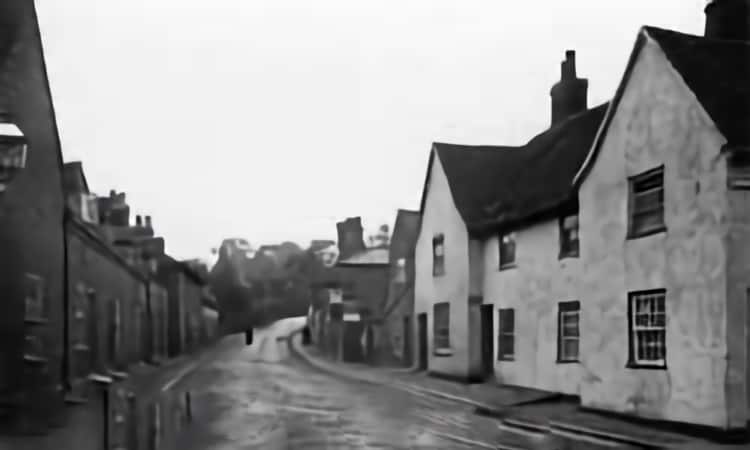 Historic illustration of the town of Manningtree, essex